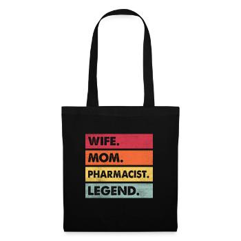 Pharmacy Registered pharmacist Medicine Medikamen - Tote Bag - black - Front