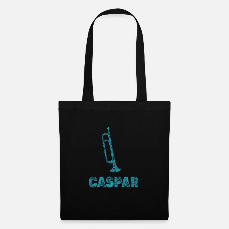 Blasmusik Caspar - Stoffbeutel - Schwarz