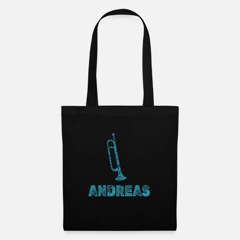Trompeten Andreas - Stoffbeutel - Schwarz