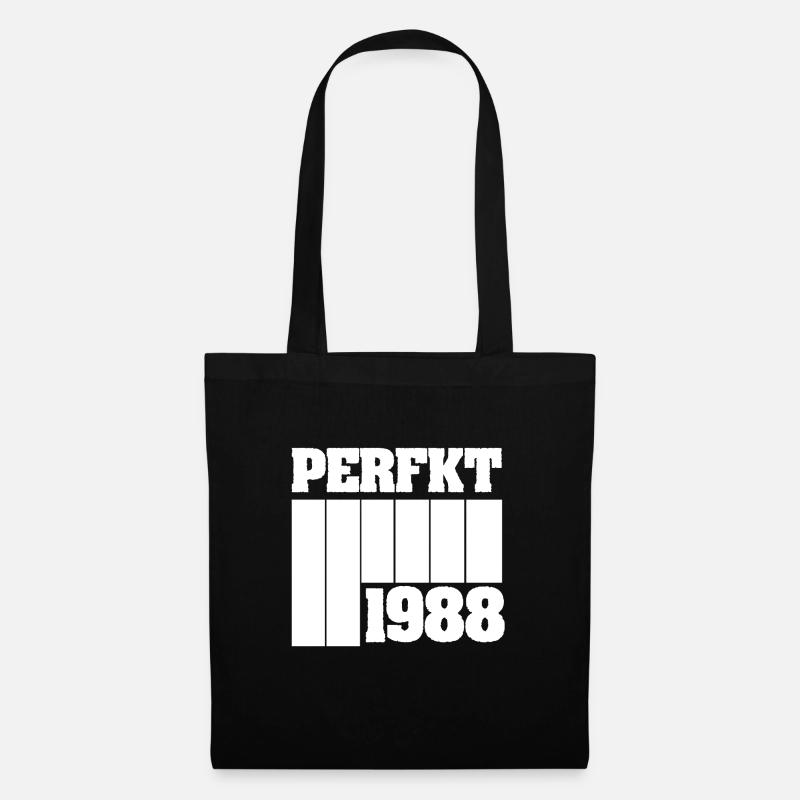 Perfekt 1988 - Stoffbeutel - Schwarz