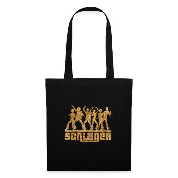 Schlager - Stoffbeutel - Schwarz - Vorne