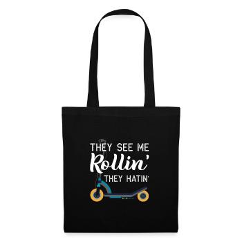 They See Me Rollin Scooter - Tote Bag - black - Front