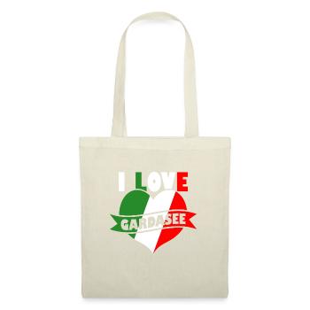 Lac de Garde Love Italie vacances - Sac en tissu - nature - Devant