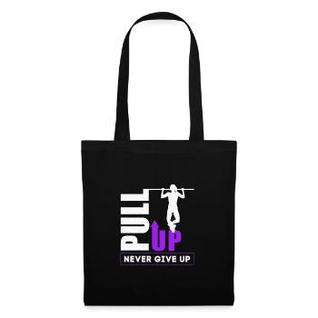 Pull Up Never Give Up Women Calisthenics - Tote Bag - black - Front
