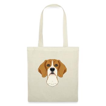 Beagle Lover I Dog Lover I Beagle - Sac en tissu - nature - Devant