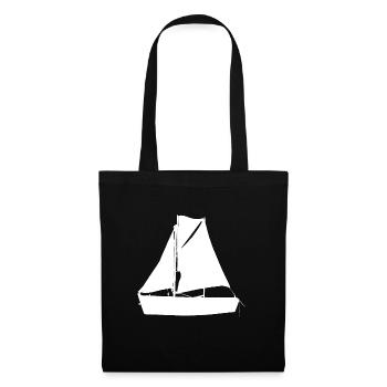 Boat Regatta . Powerboat motor yacht . Yacht Sailing - Tote Bag - black - Front