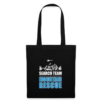 Search Rescue Mountain Rescue Repeat Search Rescue - Tote Bag - black - Front