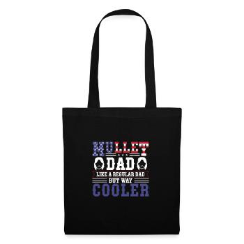 Mullet Daddy Patriotic American White Trash For - Tote Bag - black - Front