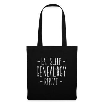 Genealogy Genealogy Genealogist - Tote Bag - black - Front