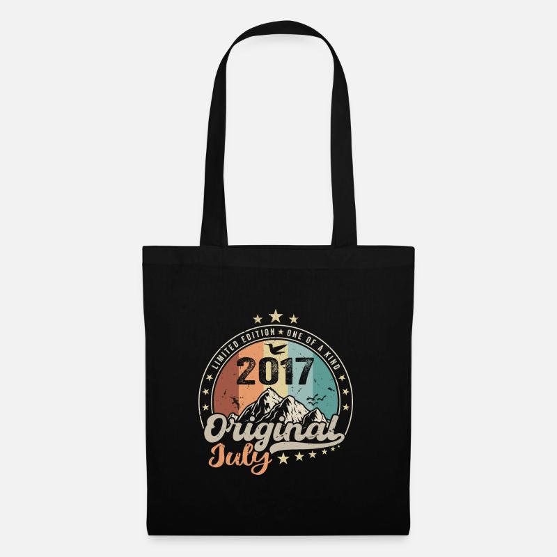Juli 2017 Jubiläums-Geschenkidee Juli 2017 - Stoffbeutel - Schwarz