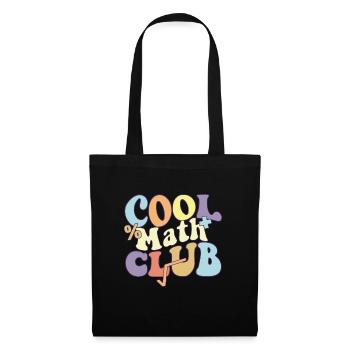 Cool Math Club Bachelor of Mathematics Teacher - Tote Bag - black - Front