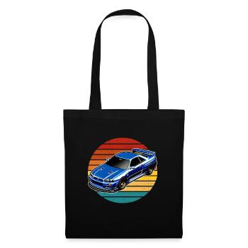 Jdm / Tuning / Turbocharger / Rims / Chiptuning - Tote Bag - black - Front