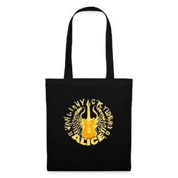 Guitar Alice - Tote Bag - black - Front