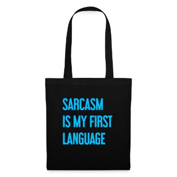 Sarcasm Pro - Tote Bag - black - Front