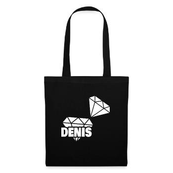 Denis - Sac en tissu - noir - Devant