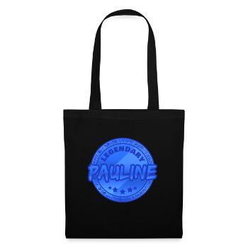 Cadeau pour Pauline - Sac en tissu - noir - Devant