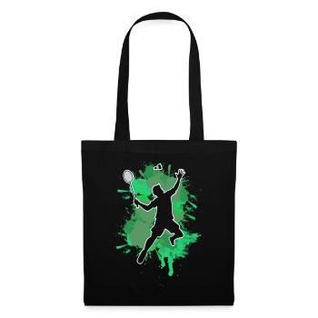 Badminton - Tote Bag - black - Front