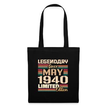 Mai 1940 Mai - Jubilé Mai 1940 - Sac en tissu - noir - Devant