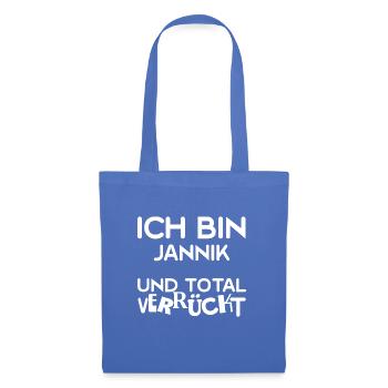 First name Jannik - Tote Bag - light blue - Front