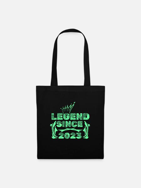 Geschenkidee 2023 - Stoffbeutel - Schwarz