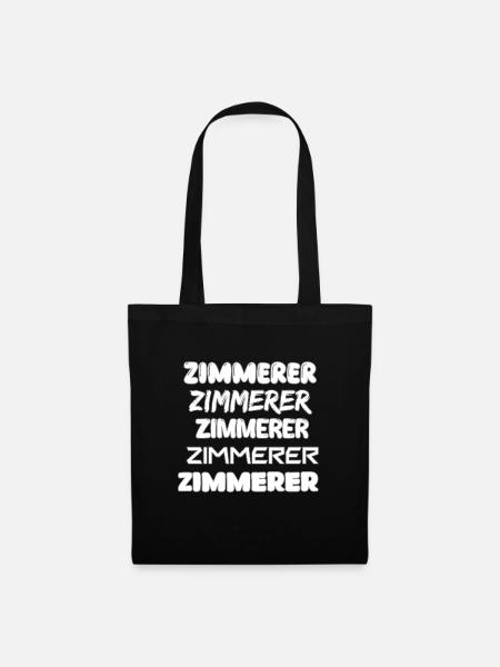 Job Zimmerer - Stoffbeutel - Schwarz