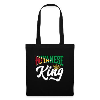 Guyanese King Guyana Guyana Flag - Tote Bag - black - Front