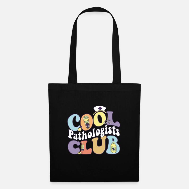 Cool Pathologists Club Pathology Practitioner - Stoffbeutel - Schwarz