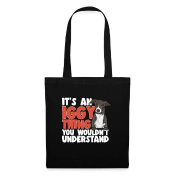 Italian Greyhound Greyhound Dogs - Tote Bag - black - Front