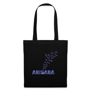Segeln Arisara - Stoffbeutel - Schwarz - Vorne