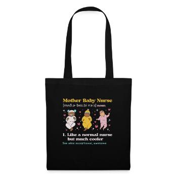 Nurse Baby Maternity Nurse - Tote Bag - black - Front