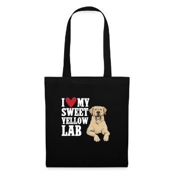 Yellow Labrador Retriever - Tote Bag - black - Front