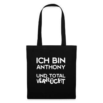 Antoine - Sac en tissu - noir - Devant