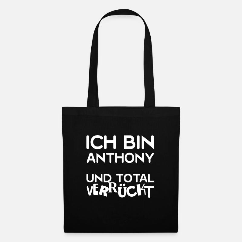 Anthony - Tote Bag - black