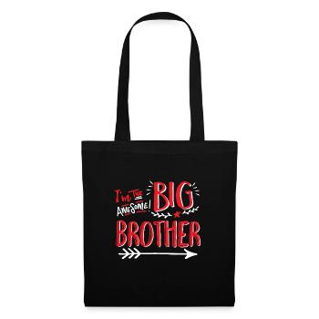 Big Brothers T-Shirt - Stoffbeutel - Schwarz - Vorne