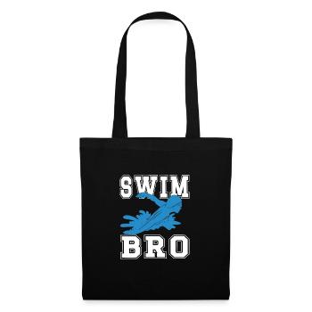 Proud Swimming Brother Brother Of a Swimmer - Tote Bag - black - Front
