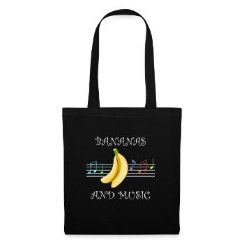 Exotic Fruit Delicious Banana Funny Saying - Tote Bag - black - Front