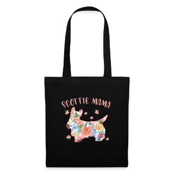Scottish Terrier Scottie Dog - Tote Bag - black - Front