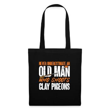 Tir au piège Tir au pigeon en argile Skeet - Sac en tissu - noir - Devant