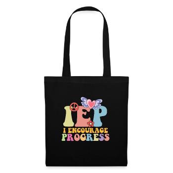 Appréciation des enseignants en éducation spécialisée I - Sac en tissu - noir - Devant