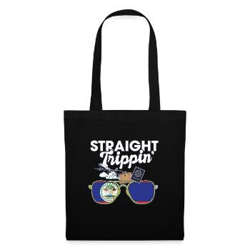 Straight Trippin' Belize Vacation Tour Travel - Tote Bag - black - Front
