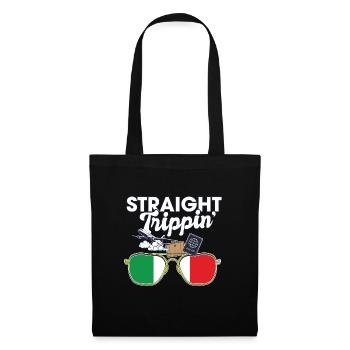 Straight Trippin' Italy Vacation Tour Travel Trip - Tote Bag - black - Front