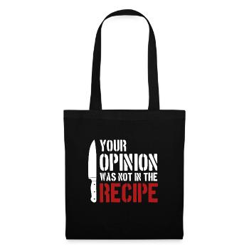 Chef & Kitchen Hobby Cook Gifts - Tote Bag - black - Front