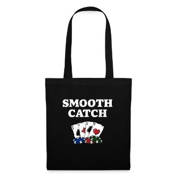 Smooth Catch Poker Card Games Poker Player Card - Tote Bag - black - Front