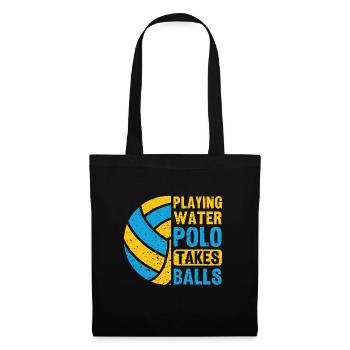 Water Polo Wasserball - Tote Bag - black - Front