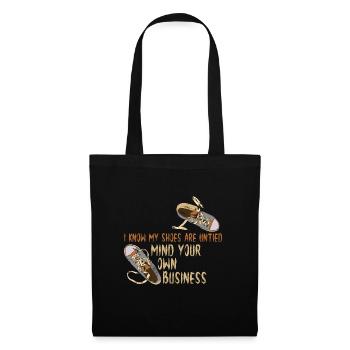 I know my shoes are open, but - Tote Bag - black - Front