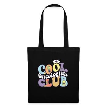 Cool Oncologists Club Oncology Practitioner Squad - Stoffbeutel - Schwarz - Vorne
