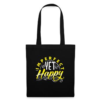 Embrace Your Quirks - Authenticity Is Gorgeous - Tote Bag - black - Front