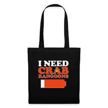 Krabben Rangoon Crab Rangoon - Tote Bag - black - Front