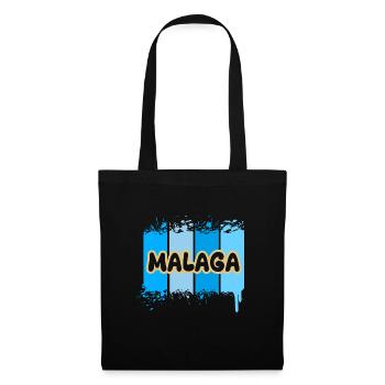 Malaga - Sac en tissu - noir - Devant