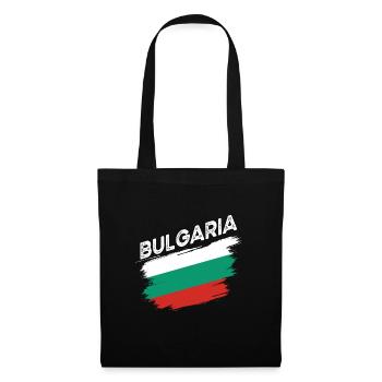 Bulgarie - Sac en tissu - noir - Devant